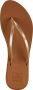 Reef Dames Cushion Bounce Slim Slippers Tan Champagne - Thumbnail 1