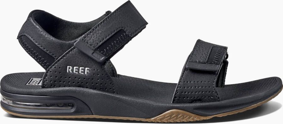 Reef Fanning Baja Heren Slippers Black Sliver