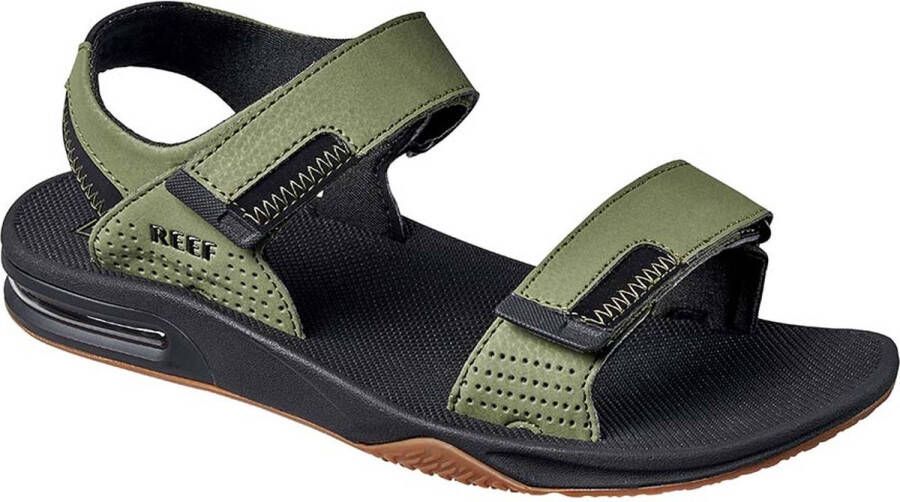 Reef Fanning Baja Sandalen Olive gum