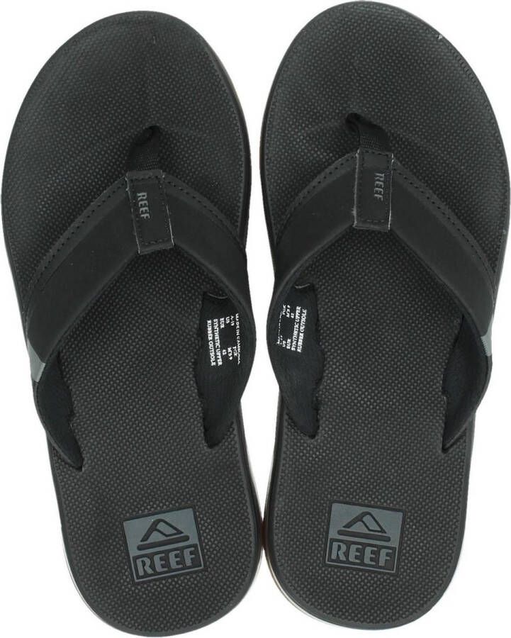 REEF Fanning Low RF0A3KIH Black Herenslippers - Foto 3