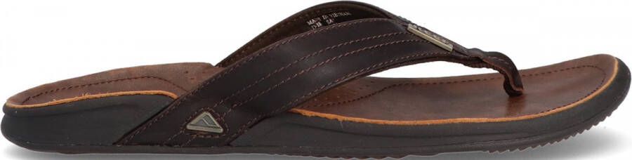 Reef J bay Iii Teenslippers Zomer slippers Heren Bruin