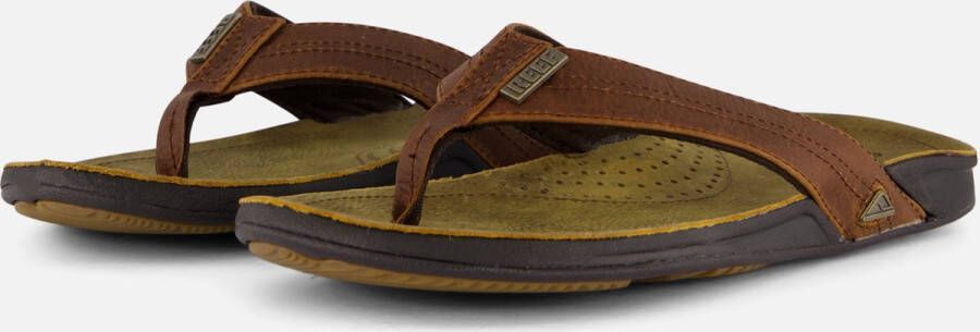 Reef J-Bay Iiicamel Heren Slippers Bruin