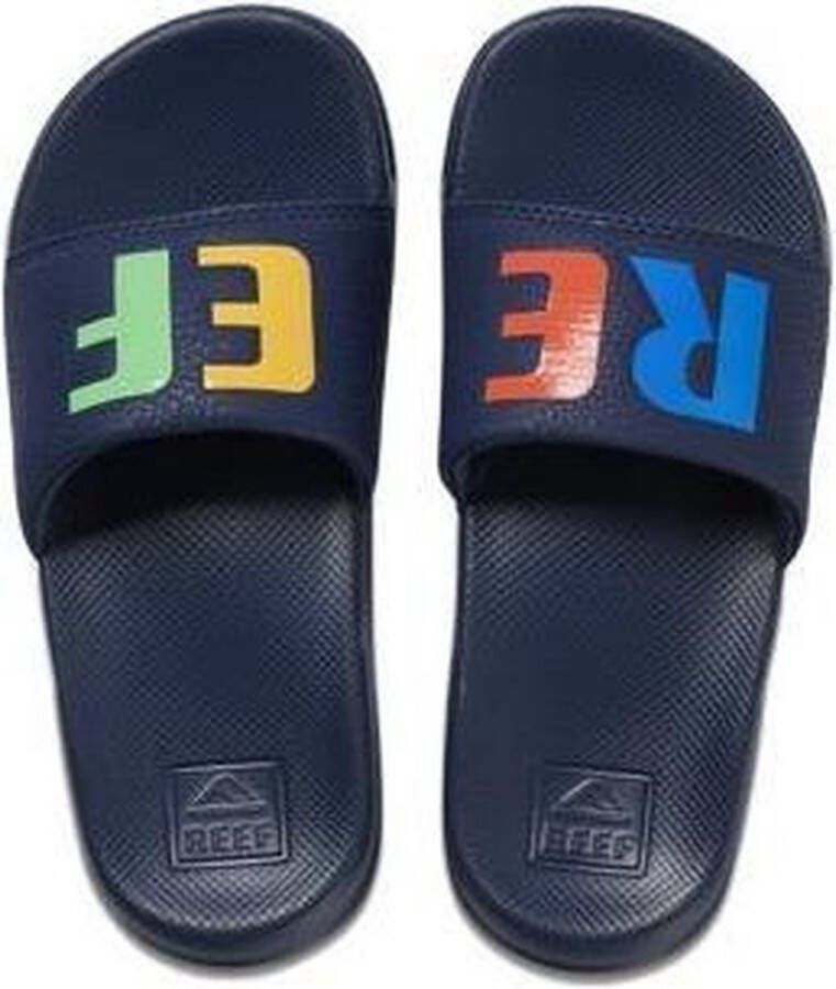 Reef Kids One Slide Jongens Slippers Multi