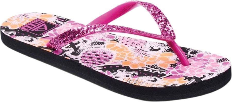 Reef Kids Stargazer Prints Meisjes Slippers Roze Mint