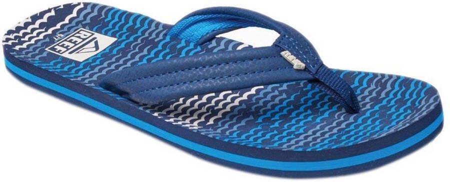 Reef Little Ahi Jongens Slippers Blauw