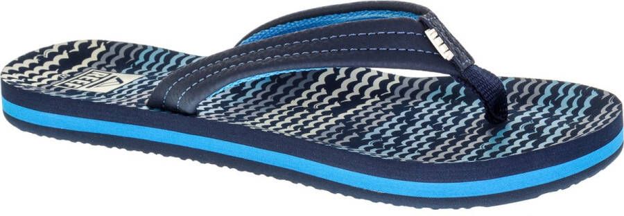 Reef Little Ahi Jongens Slippers Blauw