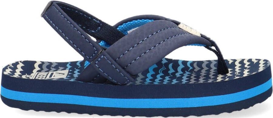 Reef Little Ahi Jongens Slippers Blauw - Foto 1