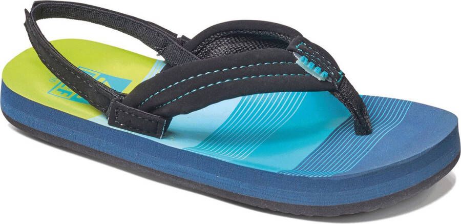 Reef Kid's Little Ahi Sandalen maat 10K zwart blauw