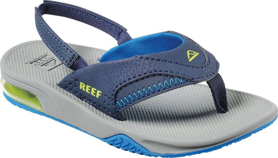 Reef Kid's Little Fanning Sandalen maat 11K 12K blauw