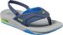 Reef Kid's Little Fanning Sandalen maat 11K 12K blauw - Thumbnail 7