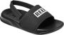 Reef badslippers met hielbandje zwart Jongens Rubber Logo 22 - Thumbnail 2