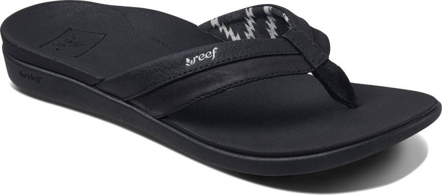 Reef Ortho-Bounce Coast Dames Slippers Black