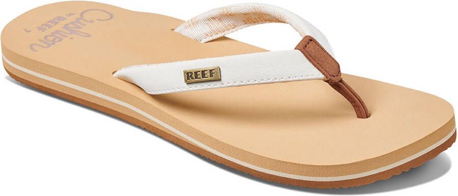 Reef Cushion Sands Teenslippers Zomer slippers Dames Wit