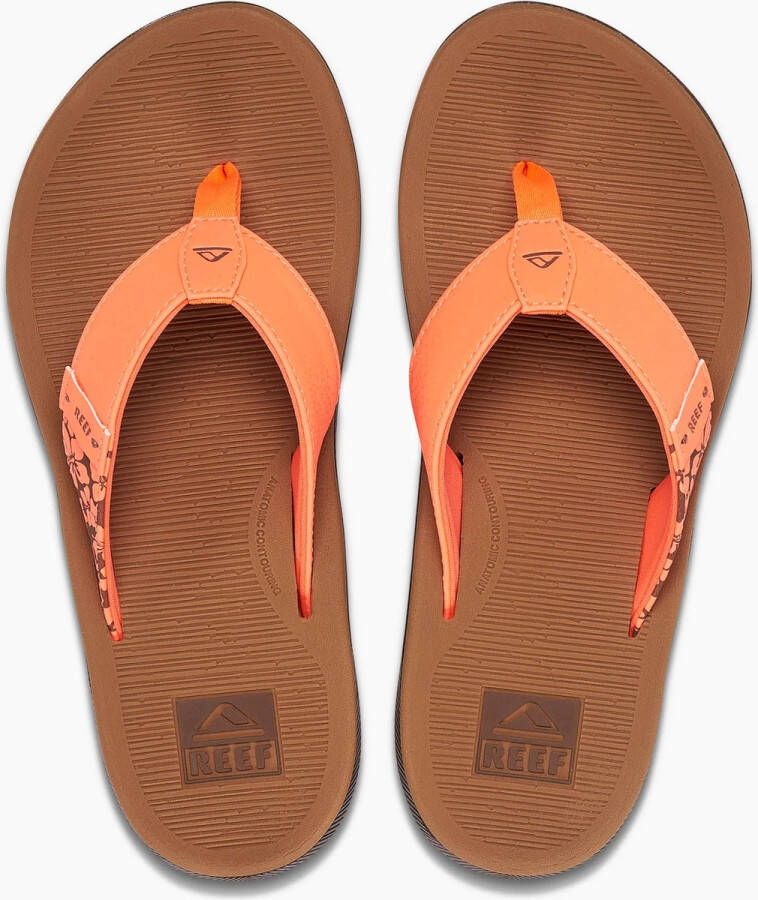 Reef Santa Ana Poppy Dames Slippers Oranje