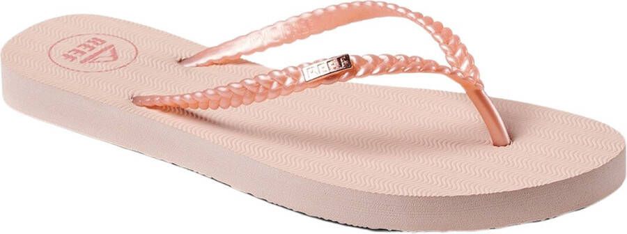 Reef Seaside Twist peach Parfait Dames Slippers Lichtroze