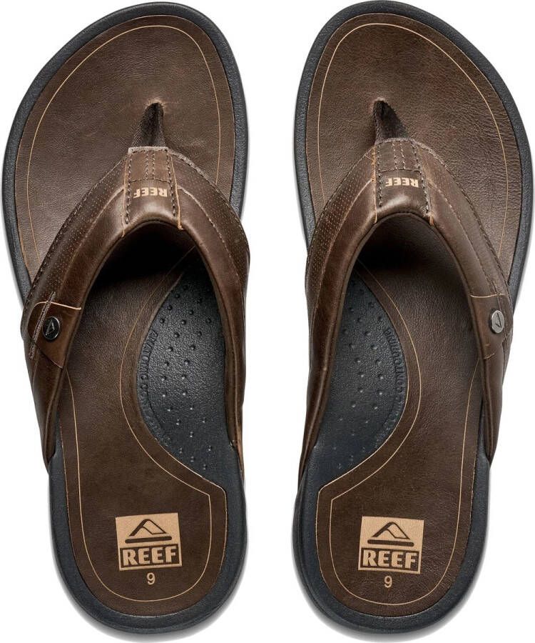 Reef Pacific Heren Slippers Dark Brown