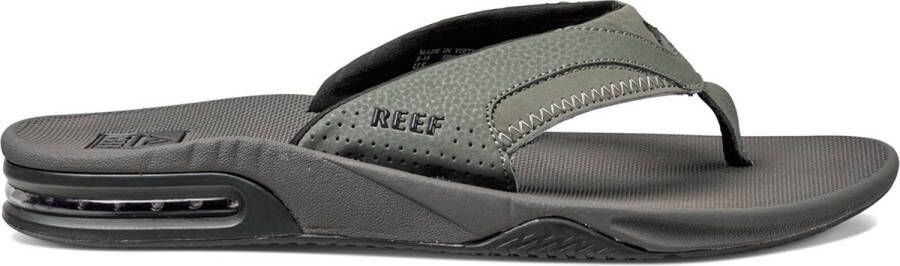 Reef Fanning Slipper Gery black Schoenen Slippers Slippers