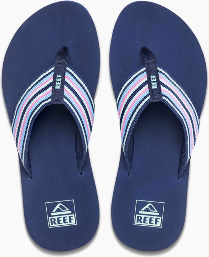 Reef Spring Woven Dames Slippers Donkerblauw - Foto 1