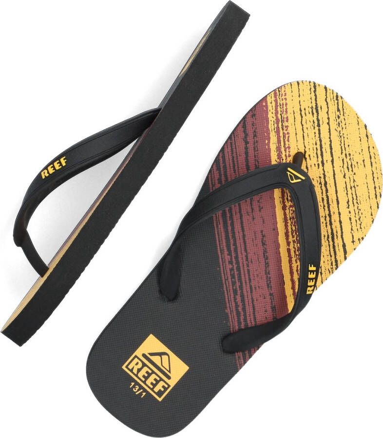 Reef Switchfoot Print Teenslippers Zomer slippers Jongens Zwart