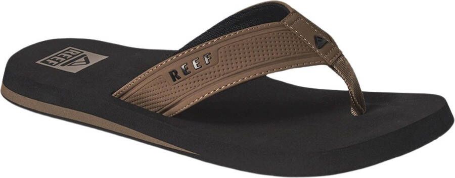 Reef The Layback black Tan Heren Slippers Zwart Cognac