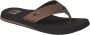 Reef The Layback black Tan Heren Slippers Zwart Cognac - Thumbnail 1