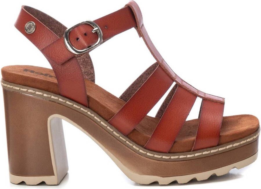 Refresh 171878 Hakken Sandalen Bruin Vrouw