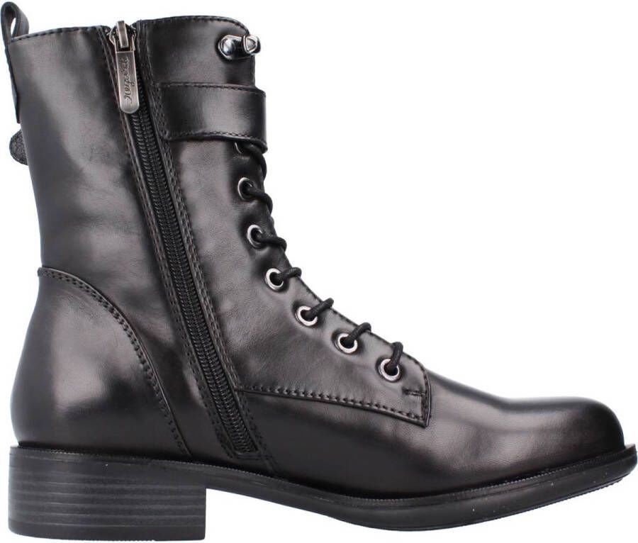 Regarde le Ciel Lace-up Boots Black Dames