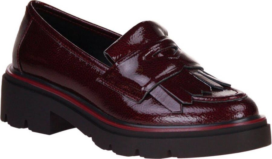 Regarde Le Ciel Ginevra Bordeaux Moccassin