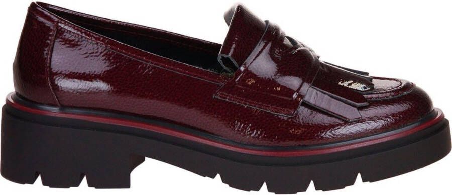 Regarde Le Ciel Ginevra Bordeaux Moccassin