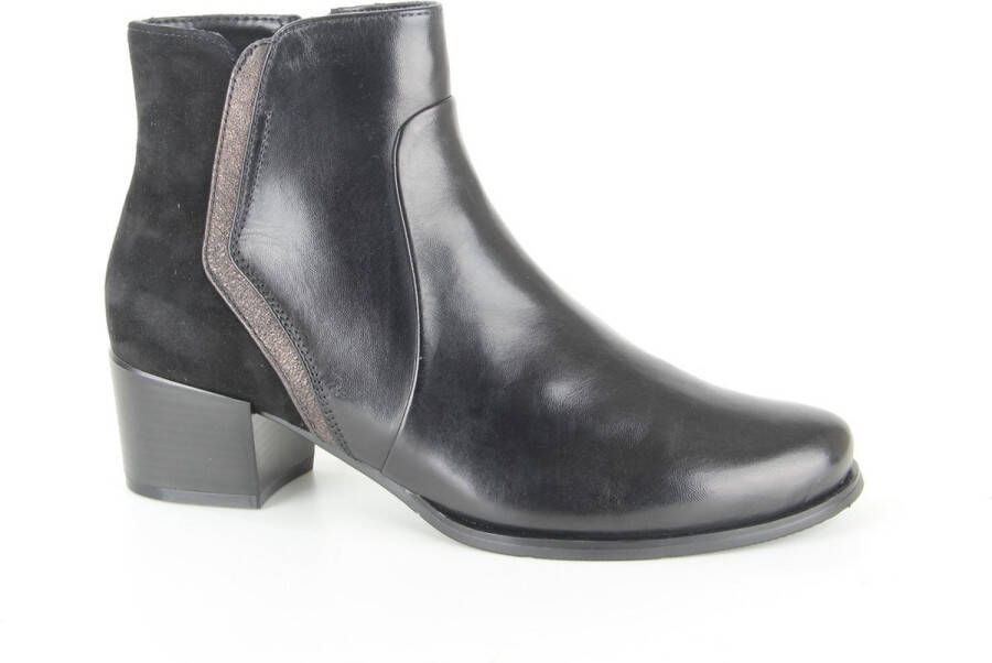 Regarde Le Ciel Jolene 20 BLACK dames enkellaarzen gekleed zwart