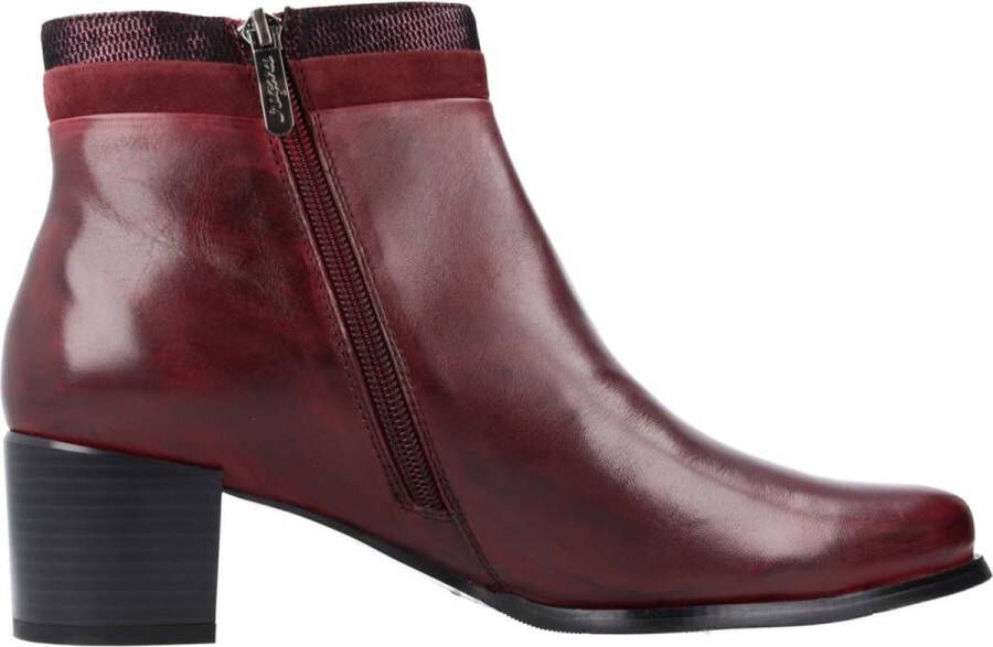 Regarde le Ciel Heeled Boots Red Dames