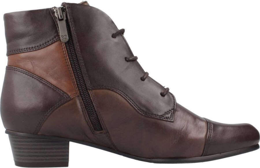 Regarde le Ciel Stijlvolle Veterschoenen met Hakken Brown Dames