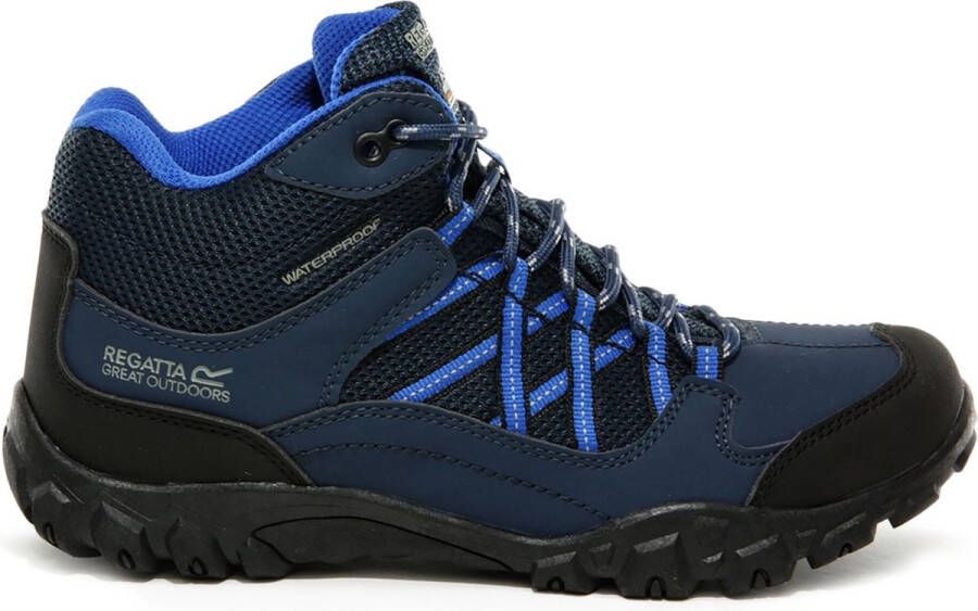 Regatta Edgepoint Junior Middelhoge Wandelschoenen Kinderen Unisex Waterdicht Ade d Blauw