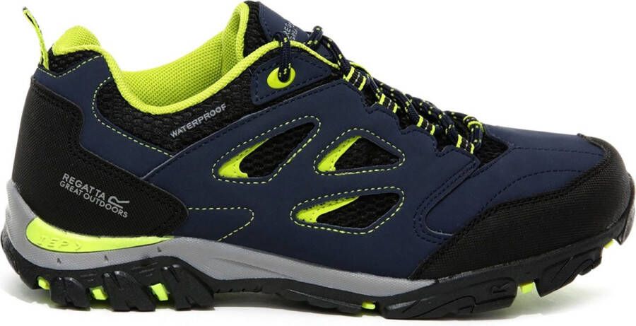 Regatta Holcombe IEP Low Junior Wandelschoenen Mannen Blauw