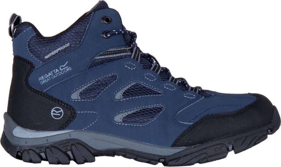 Regatta Holcombe IEP Mid Outdoorschoenen Heren Wandelschoenen Mannen blauw grijs