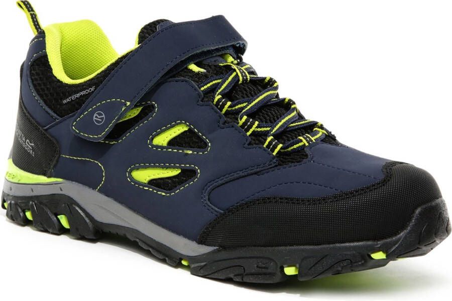 Regatta Holcombe V IEP Waterdichte Lage Wandelschoenen Kinderen Unisex Limoen