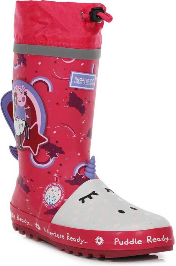 Regatta Peppa Puddle Welly Regenlaarzen Rood