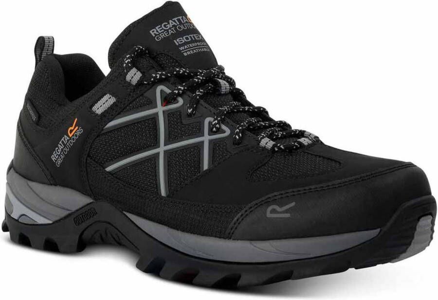 Regatta Samaris III Low Black Granite Wandelschoenen Heren