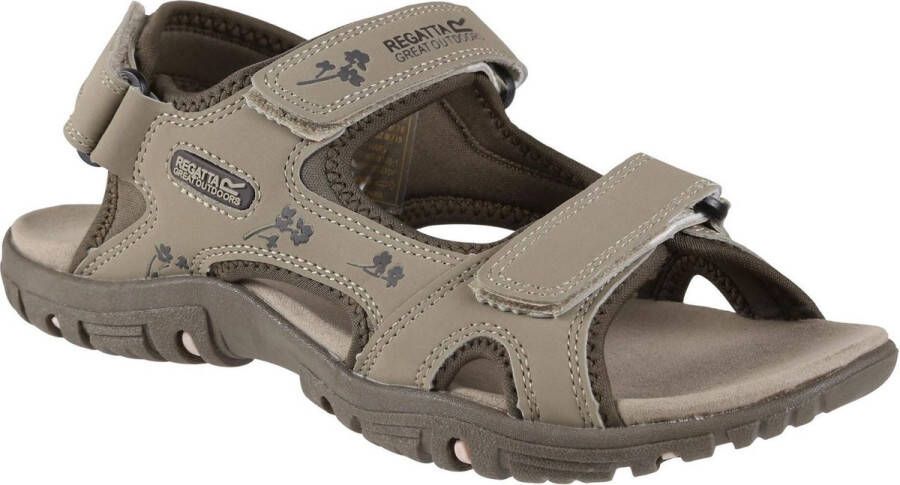 Regatta Women's Haris Lightweight Walking Sandals Sandalen Vrouwen Wit