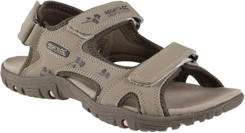 Regatta Women's Haris Lightweight Walking Sandals Sandalen Vrouwen Wit