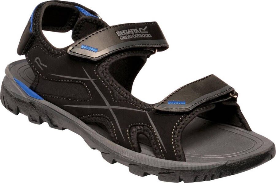 Regatta Sandalen Mannen zwart blauw grijs