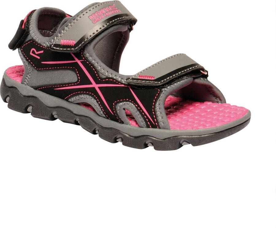 Regatta Sandalen Meisjes grijs zwart roze