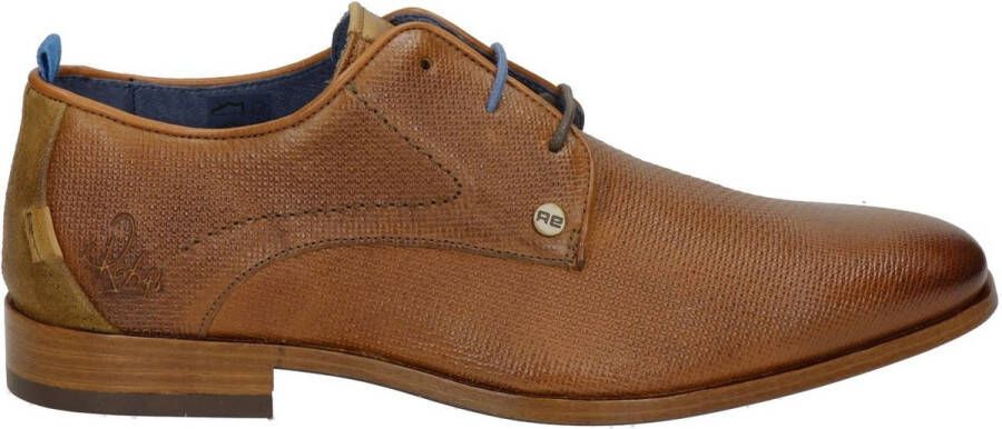 Rehab Vrouwen Veterschoenen Herenschoenen Greg Wall Cognac