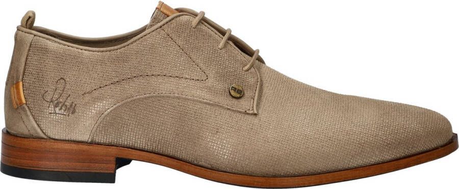 Rehab GREG WALL SUE 5000 SND NM heren veterschoenen gekleed beige