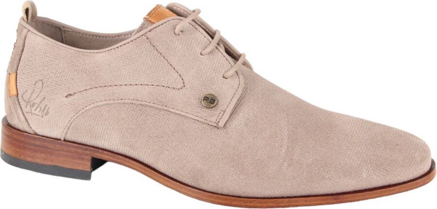 Rehab GREG WALL SUE 5000 SND NM heren veterschoenen gekleed beige