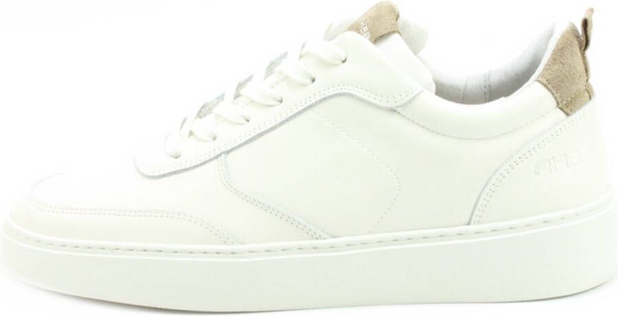 Rehab Oliver leren sneakers wit