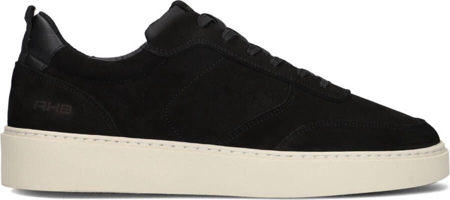 Rehab Zwarte Lage Top Sneakers Oliver Black Heren