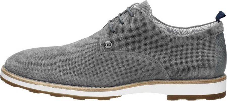 Rehab Footwear Pozato Dots | Lichtgrijze veterschoen