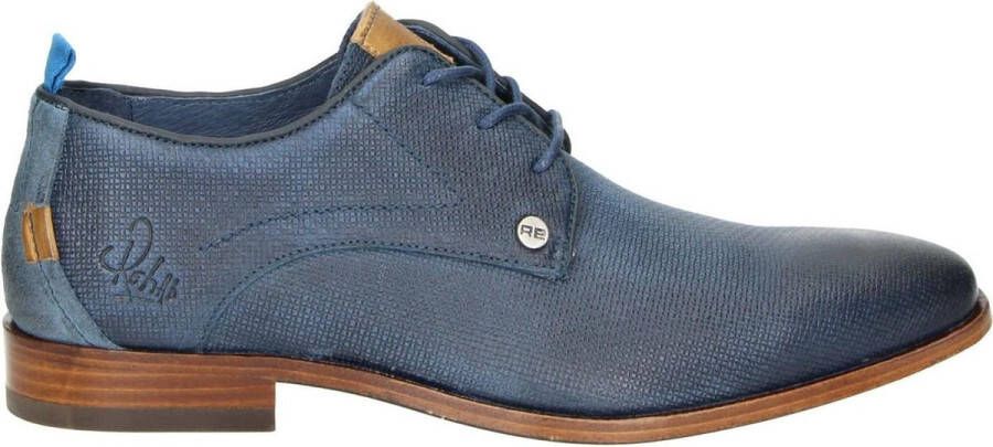 Rehab Vrouwen Veterschoenen Herenschoenen Greg Wall Blauw