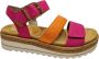 Remonte Sleehaksandaaltjes sleehak zomerschoenen sandalen in vegan verwerking - Thumbnail 1